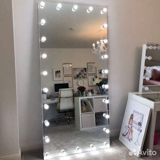 Гримерное зеркало, зеркало с подсветкой