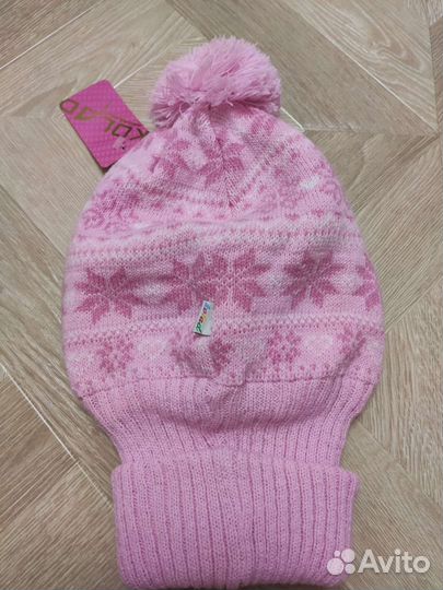 Шапка шлем зимний новый 52-54