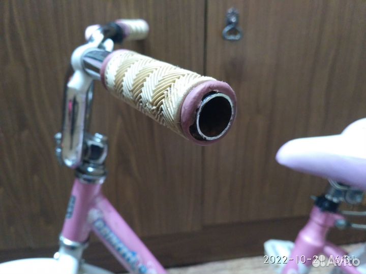 Детский велосипед с родительской ручкой