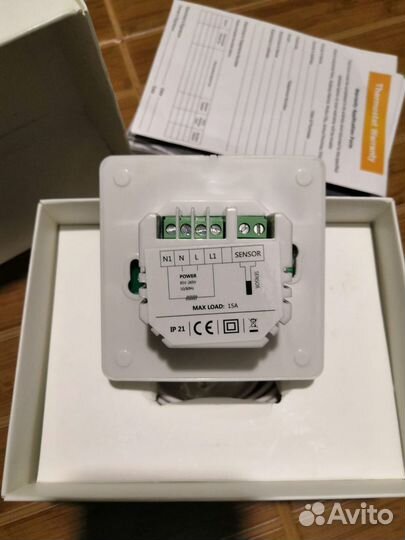 Терморегулятор для теплого пола сtn ET61