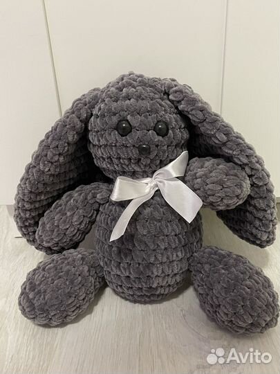 Вязанный зайка