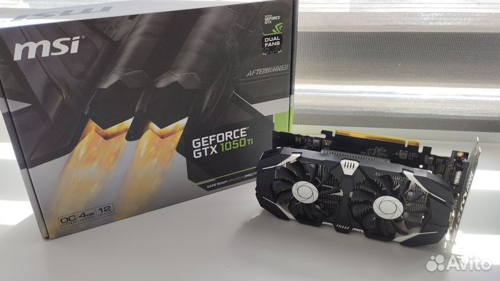 Msi gtx 1050ti oc