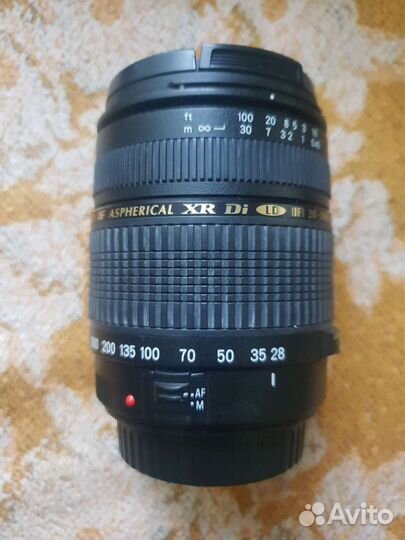 Объектив Tamron 28-300 f/3.5-6.3 macro