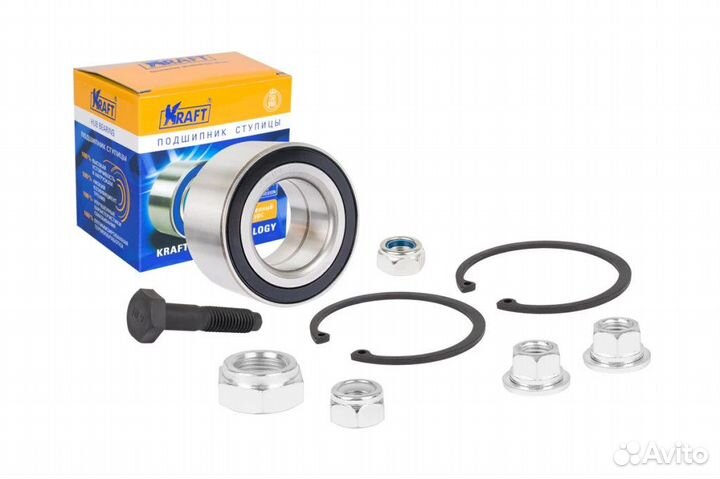 Подшипник ступицы kraft KT204612