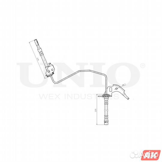 Шланг тормозной