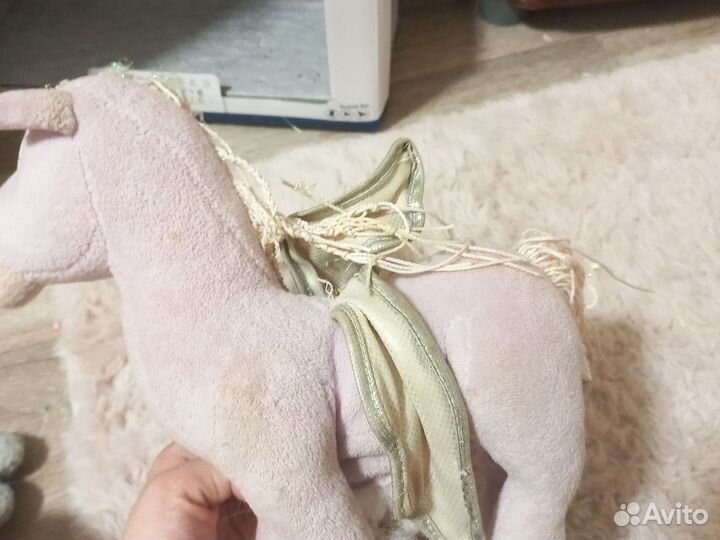 Мягкая игрушка лошадь