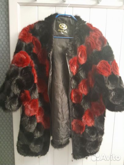 Женская норковая куртка 58 (xxxl)