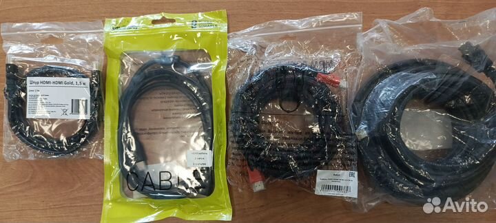 Кабель hdmi 1,5м/2м/5м/10м