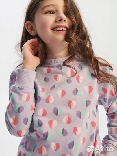 Свитшот детский, толстовка для девочки 1шт