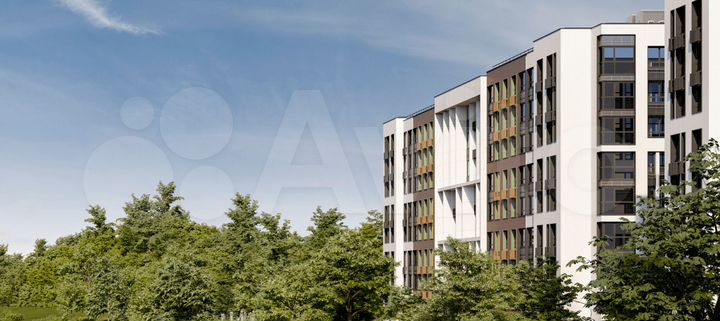 2-к. квартира, 55,4 м², 7/8 эт.