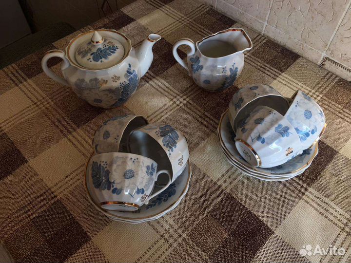 СССР чайный сервиз Вербилки