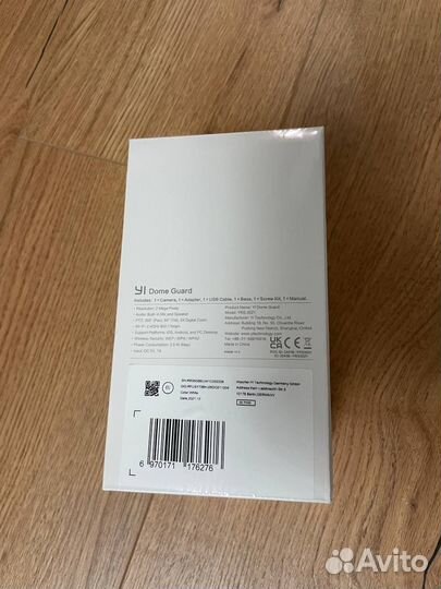 Камера видеонаблюдения Xiaomi Yi Dome Guard 360