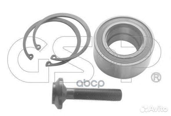 Подшипник ступицы колеса комплект audi 100 (44