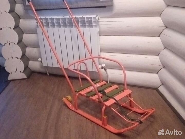 Детские санки с колесами