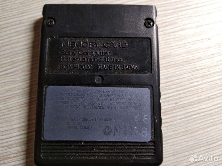 Карта памяти PlayStation 2