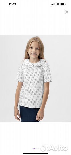Блузка для девочки новая