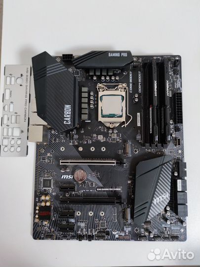 MSI B360 gaming pro carbon + i5 9600k + 16GB