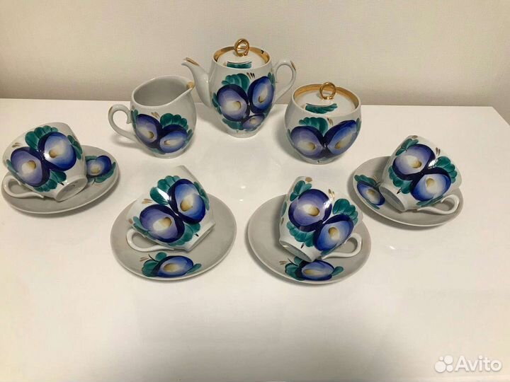 Чайный сервиз СССР пфз