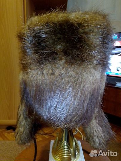 Шапка бобровая полная зимняя