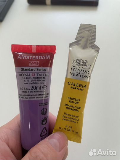 Краски акриловые