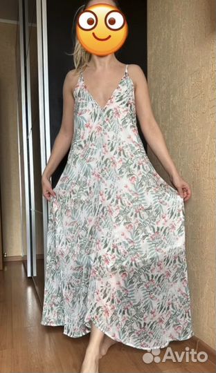 Летнее платье в пол
