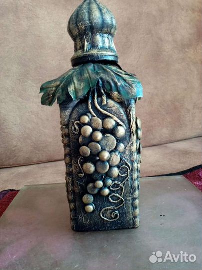 Бутылка для декора