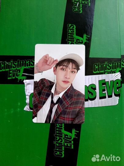 Карта Чана из альбома Stray Kids Christmas Evel