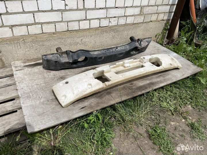 Усилитель заднего бампера адсорбер kia spectra