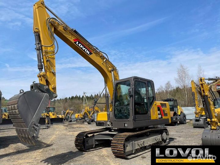 Гусеничный экскаватор Lovol FR150D, 2024