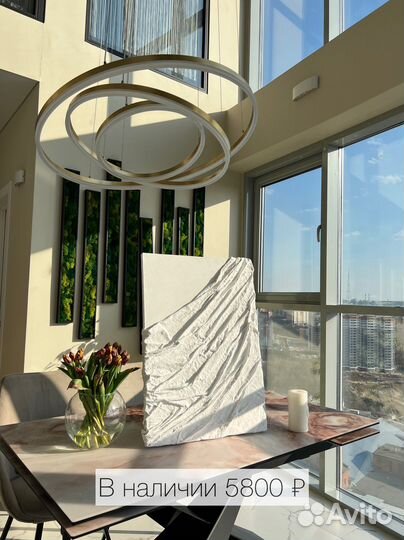 Интерьерные объемные картины