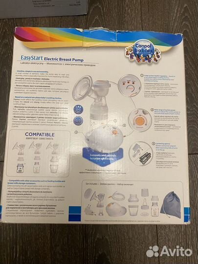Молокоотсос электрический canpol babies