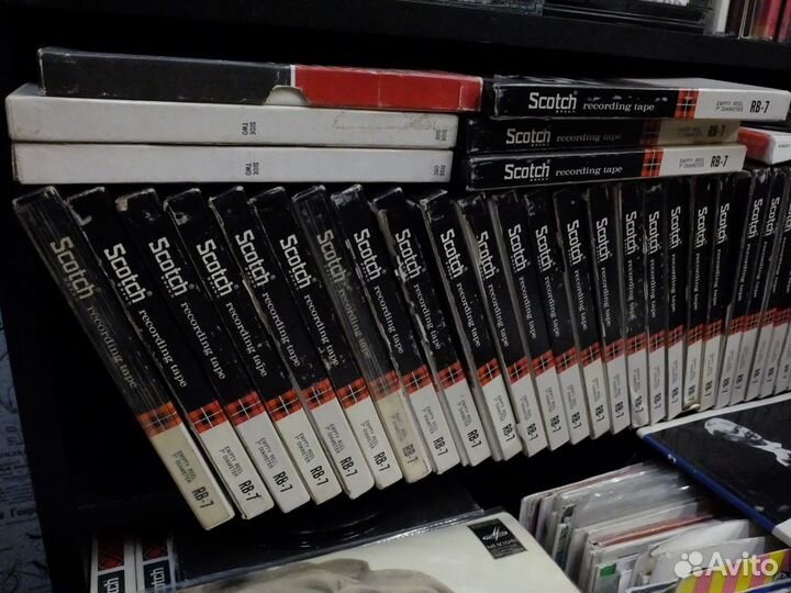 Запись с винила, CD др. музыки на бобины, кассеты