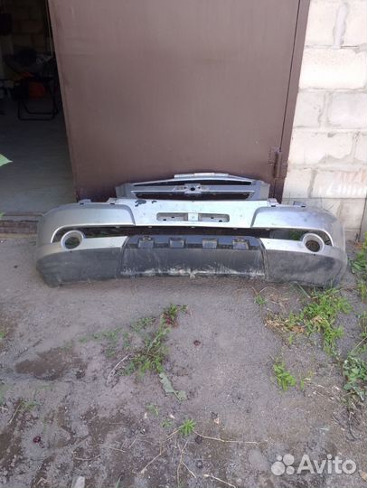 Передний бампер на ниву Шевроле