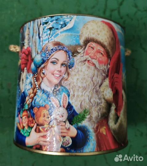 Упаковка (туба) для подарков С новым годом