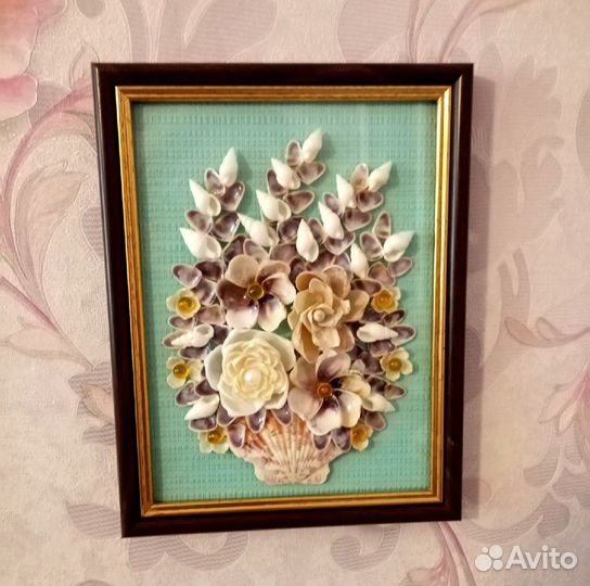 Картина из ракушек