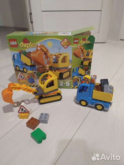 Lego duplo строительная техника