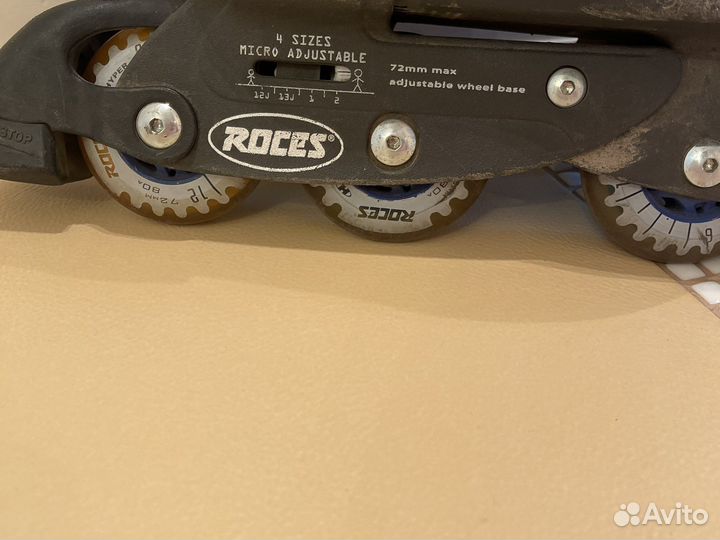 Роликовые коньки детские раздвижные