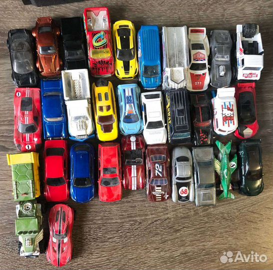 Hot Wheels машинки