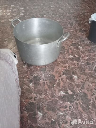 Кастрюля алюминиевая 40 литров