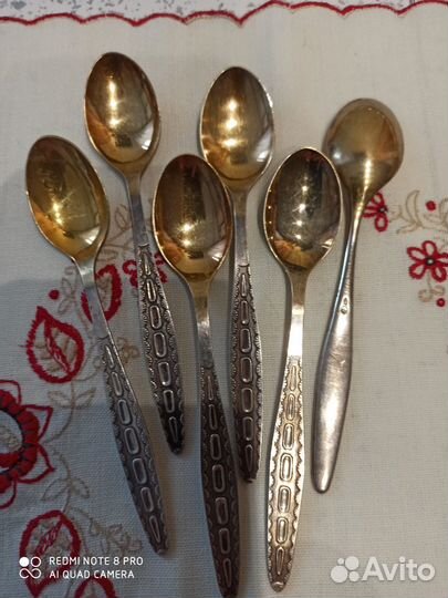 Столовые приборы мельхиор СССР