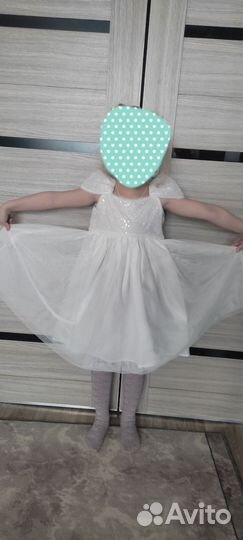 Новогоднее платье 104 110