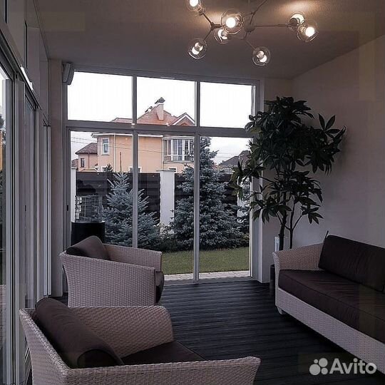 Алюминиевые окна на балкон