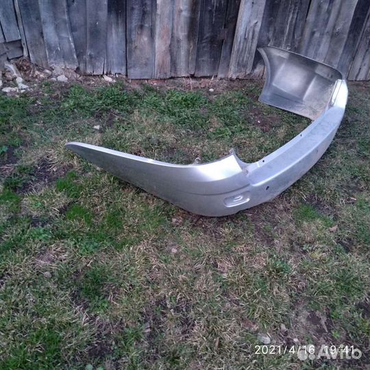 Задний бампер на Приору