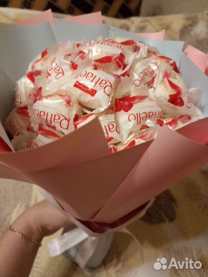 Букет из Рафаэлло/чупа чипсов/киндеров