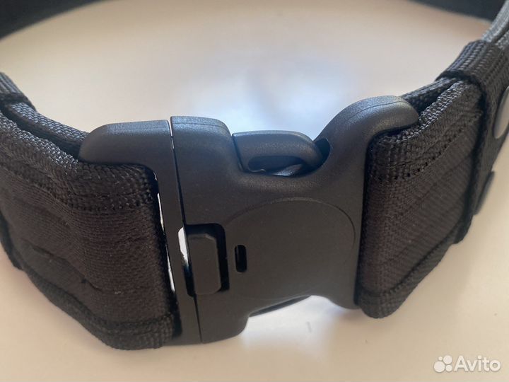 Пояс тактический разгрузочный черный