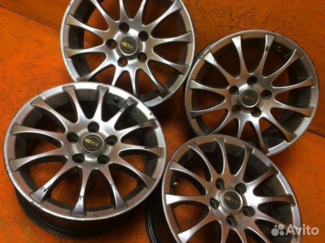 4 шт. Диски - диаметр 15 PCD 5х110