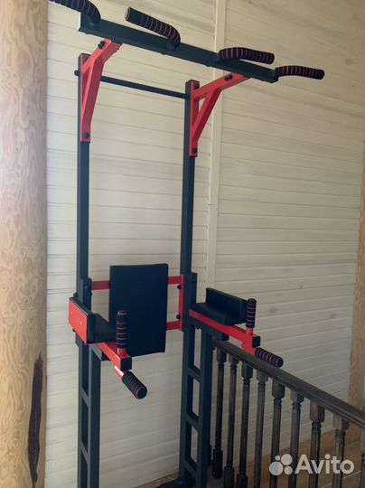 Турник брусья пресс 3 в 1 напольный