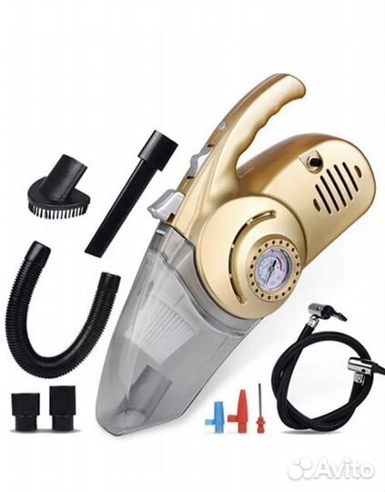 Новый Мощный автомобильный пылесос, компрессор 4 в