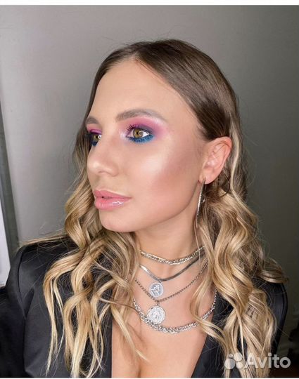 Прическа макияж