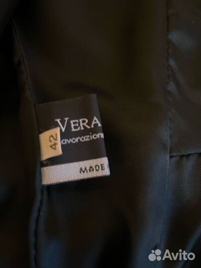 Пиджак женский из натуральной кожи цвета Camel